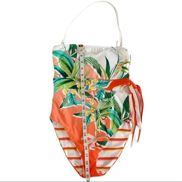 TRINA Costa De Prata Reversible Bandeau One-Piece Swimsuit! Style #: TT0NG08 - Picture 3 of 8